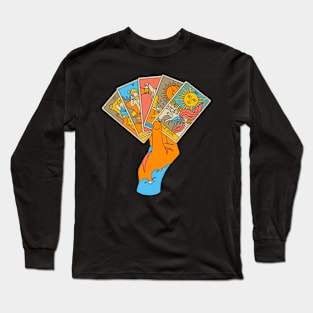 Hand Tarot - The Sun Long Sleeve T-Shirt